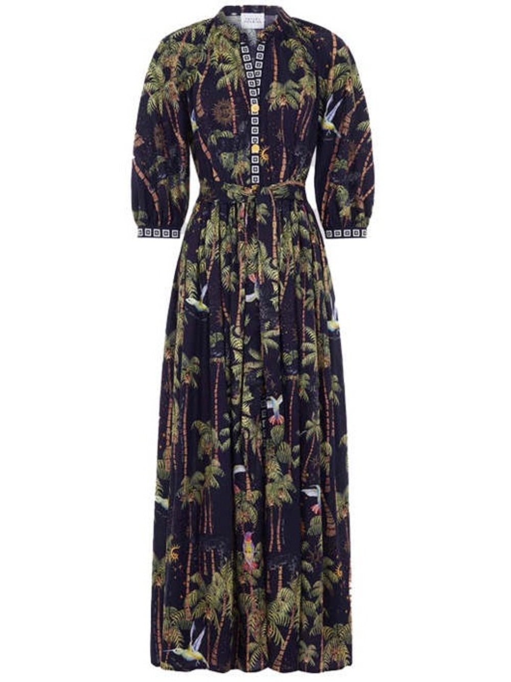 Floral midi dress